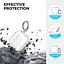 Чехол AhaStyle Silicone Case для Apple AirPods 4 Transparent Glitter (CP-WG164-CGR) [133822] - миниатюра 4