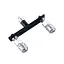 Подвійний коннектор для секс-машин Hismith Quick Connector Adapter with Double Head система KlicLok - мініатюра 6
