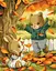 Набір для розпису по номерах Золотий листопад, 40x50 см, КНО6540 - мініатюра 1