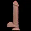 Фаллоимитатор Lovetoy Dual-Layered Silicone Nature 20.5 см коричневый - миниатюра 4