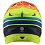 Велошолом Troy Lee Designs D3 Fiberlite Silhoette L Orange/Yellow (1106-198757024) - мініатюра 3