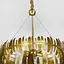 Підвісна люстра у золотому корпусі Ø 60 см | Арт. MJ 212-600 | Line F - мініатюра 4