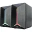 Колонки 2E GAMING SG300, черный, 2 x 3 Вт, 3.5 мм, RGB-подсветка, 1.1 м (2E-SG300B) - миниатюра 1