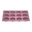 Форма силіконова на планшеті для випікання кексів та мафінів на 12 комірок 28x21.5 см, A-plus Рожевий 85955 - мініатюра 6