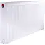 Радіатор сталевий панельний Kalite 22 низ/справа 600x1200 (без INNER) 000024213, Білий - мініатюра 1