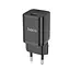 Адаптер сетевой HOCO Rigorous charger N19 1 выход Type-C 25W черный - миниатюра 3