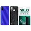 Защитная гидрогелевая пленка SKLO Back (тыл)Snake для TECNO Spark 8P Черный Черный - миниатюра 1