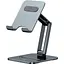 Підставка для планшета Baseus Desktop Biaxial Foldable Metal Stand Gray (LUSZ000113) - мініатюра 1