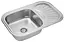 Кухонная мойка Kroner KRP Satin - 7549 (0,8 мм) (CV022782) - миниатюра 2