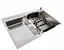 Кухонна мийка Platinum HANDMADE 78*50С R (SP000041296) - мініатюра 5