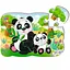 Пазли на магніті Vladi Toys А5 Пандочка 12 елементів укр. VT3205-80 - мініатюра 2