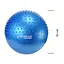 Мяч для фитнеса (фитбол) Cornix 55 см полумассажный Anti-Burst Blue XR-0459 - миниатюра 8
