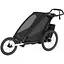Дитяча коляска Thule Chariot Sport 2 Single (Black) (TH 10201030) - мініатюра 2