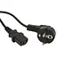 Кабель питания от сети PC-186, черный, 1.8м, Cablexpert, CEE 7/7 - IEC C13, 3x0.75 мм² (PC-186-VDE) - миниатюра 1