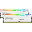 Модуль пам'яті Kingston Fury DDR5 32GB (2x16) 5600MHz Beast White RGB EXPO (KF556C36BWEAK2-32) - мініатюра 2
