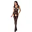 Бодистокинг Passion BS062 комбинезон имитация чулок S/M/L black - миниатюра 3