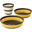 Набор посуды Sea To Summit Frontier UL Collapsible Dinnerware Set 1P (1033-STS ACK038031-122101) - миниатюра 1