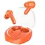 Наушники Borofone BW37 Amused true wireless ENC noise reduction BT headset Orange - миниатюра 1