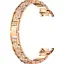 Ремешок DK CDK для Xiaomi Mi Smart Band 9 Metal Band Fitlink Diamond (016444) (rose gold) - миниатюра 2