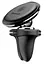 Автоутримувач Baseus Magnetic Air Vent Car Mount With Cable Clip Black (SUGX020001) - мініатюра 2