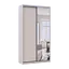 Шафа купе Doros Сіті Лайт Кашемір 1 ДСП / 1 дзеркало 120х45х225 (80736338) - мініатюра 3