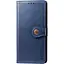 Чехол-книжка Getman Gallant (PU) для Xiaomi Redmi 10C синий кожаный - миниатюра 1