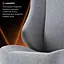 Игровое кресло GamePro GC775G Fabric Gray (GC775G) - миниатюра 10