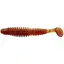 Силикон Reins Bubbring Shad 3 8 шт/уп. Темно-коричневый (1013-1552.02.83) - миниатюра 1