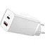 Зарядное устройство Baseus GaN2 Lite Quick Charger C+U 65W EU white (CCGAN2L-B02) - миниатюра 1