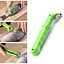 Рибочистка шкребок для рибної луски із пластиковою ручкою 15.5 см, Kitchette Салатовий 83651 - мініатюра 3