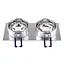 Светильник точечный Brille HDL-DT 102/2 Aluminium MR16 162352 - миниатюра 2