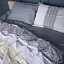 Комплект постельного белья MirSon Сатин Geometric comfort 143х210 см (2200011123868) - миниатюра 3
