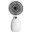 Портативный ручной вентилятор Handy Mini Fan JX-998 на аккумуляторе с ручкой мини ветродуйка 2,5Вт Белый - миниатюра 1