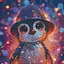 Алмазная мозаика Милый пингвин BH007 неполная выкладка 25х25 см - миниатюра 1