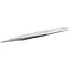 Пінцет прецизійний NWS для мікроелектроніки з прямими округленими кінцями антимагнітний 120 мм (025F-120) - мініатюра 1
