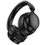 Накладні навушники Hoco W53 Tone, BT headphones, BT5.4, 400mAh, 46h, Type-C, AUX, black - мініатюра 2