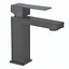 Смеситель для умывальника Mixxus KUB-001-Heavy graphite MI6349 Графит - миниатюра 1