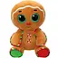 М'яка іграшка TY Cristmas Пряниковий Чоловічок 15 см (37380) - мініатюра 1
