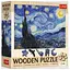 Пазл Trefl дерев'яний фігурний Зоряна ніч Вінсент ван Гог 200 ел. (20248) - мініатюра 1