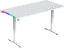 Геймерский компьютерный стол GT Racer T-1231 (120x60x73-117) White - миниатюра 2