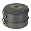 Набор посуды Bo-Camp Explorer 4 Pieces Hard Anodized Grey/Green (2200244) - миниатюра 3