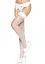 Панчохи Leg Avenue Nylon Fishnet Thigh Highs White One size - мініатюра 4
