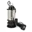 Занурювальний насос 550W 220V до 6 м³/год підйом до 9 м 40 мм нержавіюча сталь 400х180х180 мм 6,1 кг + перехідник - мініатюра 1