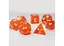 Набір кубиків Transparent 7 Dice Set - Orange , 7 шт. (g7dtran03) - мініатюра 3
