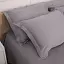Простирадло MirSon Tencel №06 Gray 180x220 см (2200009370694) - мініатюра 8