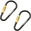 Брелок-карабін Munkees 3201 Mini Link 3x48 mm Black (1012-3201-BK) - мініатюра 1