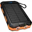 Внешний аккумулятор Hoco J164 Platinum Solar 8000mAh 10W Black [157758] - миниатюра 2