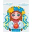Картина за номерами Маленька україночка Ольга Бородай Brushme 40x50 см кольорова 000221168 - мініатюра 1