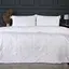 Летний постельный комплект MirSon Line Satin Light Pro Snow White Шерсть King Size (2200010980448) - миниатюра 1