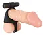 Виброкольцо Black Velvets Cock & Ball Ring 7 см черный - миниатюра 6